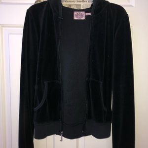 Black Juicy Couture Sweat Jacket